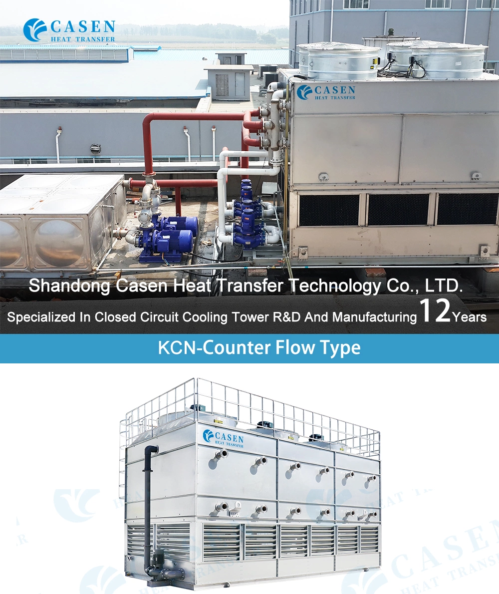 Counter Flow Square Cooling Tower Water Cooler